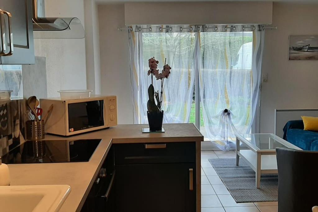 Hyper Centre De Sarzeau, Grand Appartement Au Calme Avec Jardinet 外观 照片